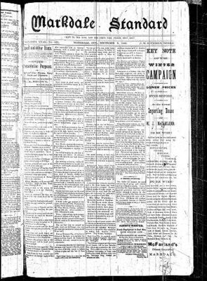 Markdale Standard (Markdale, Ont.1880), 9 Dec 1886