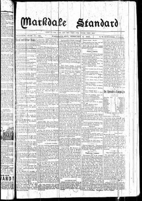 Markdale Standard (Markdale, Ont.1880), 3 Feb 1887