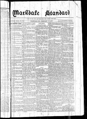 Markdale Standard (Markdale, Ont.1880), 10 Feb 1887