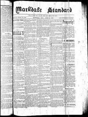 Markdale Standard (Markdale, Ont.1880), 2 Jun 1887