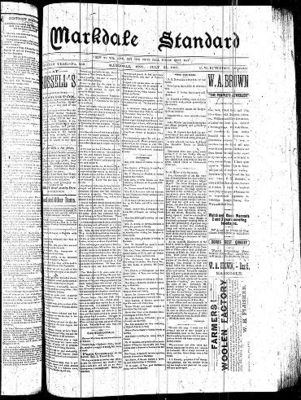 Markdale Standard (Markdale, Ont.1880), 28 Jul 1887