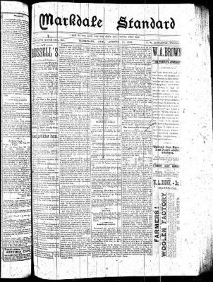 Markdale Standard (Markdale, Ont.1880), 11 Aug 1887