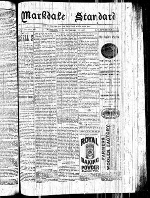 Markdale Standard (Markdale, Ont.1880), 22 Sep 1887