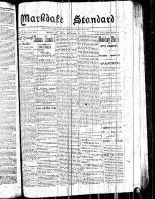 Markdale Standard (Markdale, Ont.1880), 5 Jan 1888