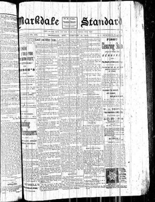 Markdale Standard (Markdale, Ont.1880), 16 Feb 1888