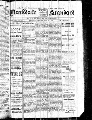 Markdale Standard (Markdale, Ont.1880), 27 Dec 1888