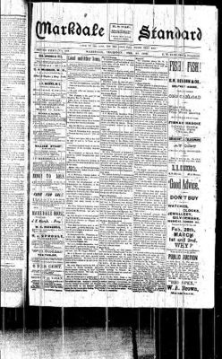 Markdale Standard (Markdale, Ont.1880), 21 Feb 1889