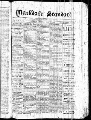 Markdale Standard (Markdale, Ont.1880), 21 Mar 1889