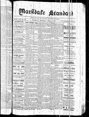 Markdale Standard (Markdale, Ont.1880), 4 Apr 1889