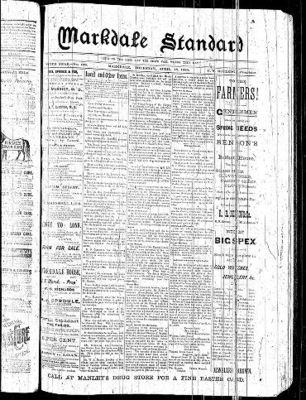 Markdale Standard (Markdale, Ont.1880), 18 Apr 1889