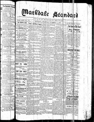 Markdale Standard (Markdale, Ont.1880), 7 Nov 1889