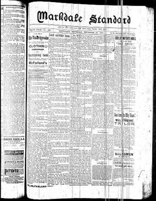 Markdale Standard (Markdale, Ont.1880), 21 Nov 1889