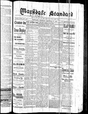 Markdale Standard (Markdale, Ont.1880), 26 Dec 1889