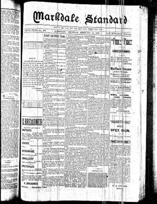 Markdale Standard (Markdale, Ont.1880), 13 Feb 1890