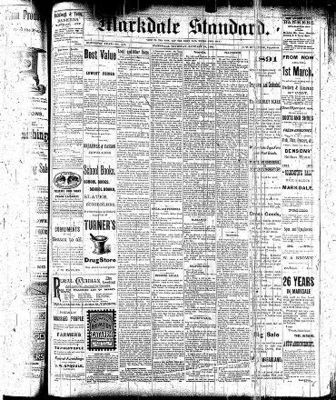 Markdale Standard (Markdale, Ont.1880), 29 Jan 1891