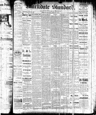 Markdale Standard (Markdale, Ont.1880), 5 Feb 1891