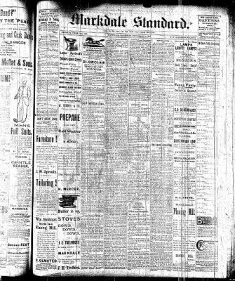 Markdale Standard (Markdale, Ont.1880), 5 Nov 1891