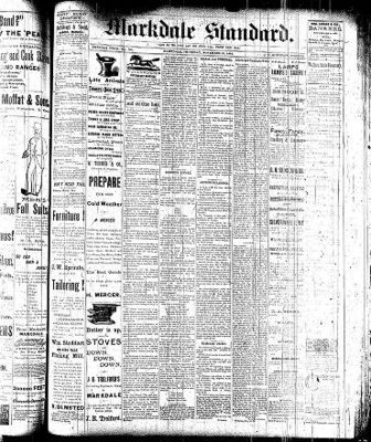 Markdale Standard (Markdale, Ont.1880), 19 Nov 1891