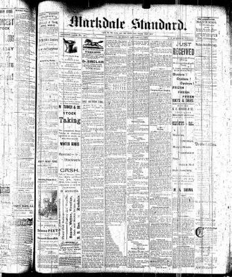 Markdale Standard (Markdale, Ont.1880), 21 Jan 1892