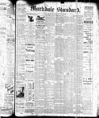 Markdale Standard (Markdale, Ont.1880), 10 Feb 1892