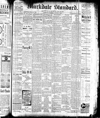 Markdale Standard (Markdale, Ont.1880), 6 Oct 1892