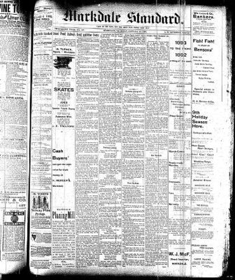 Markdale Standard (Markdale, Ont.1880), 26 Jan 1893