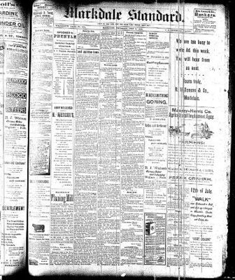 Markdale Standard (Markdale, Ont.1880), 6 Jul 1893