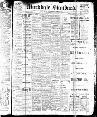 Markdale Standard (Markdale, Ont.1880), 30 Nov 1893