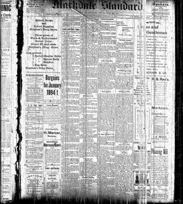 Markdale Standard (Markdale, Ont.1880), 11 Jan 1894