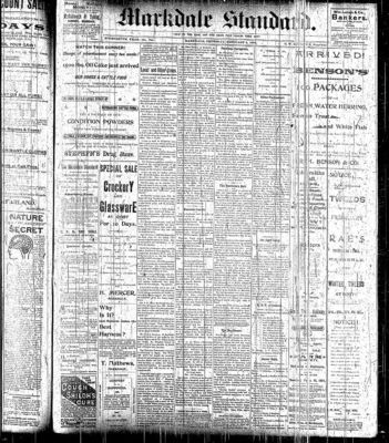 Markdale Standard (Markdale, Ont.1880), 8 Feb 1894