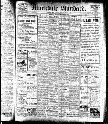 Markdale Standard (Markdale, Ont.1880), 5 Sep 1895