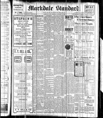 Markdale Standard (Markdale, Ont.1880), 13 Jan 1898