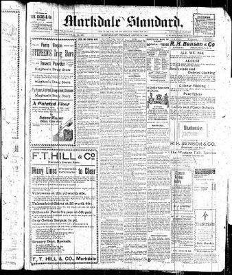 Markdale Standard (Markdale, Ont.1880), 10 Aug 1899