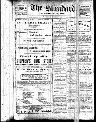 Markdale Standard (Markdale, Ont.1880), 7 Dec 1899