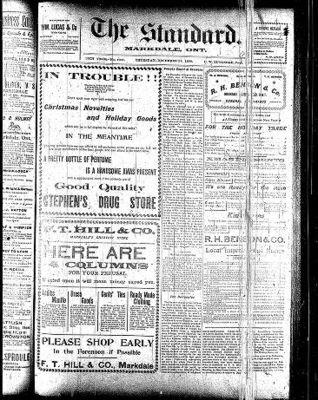 Markdale Standard (Markdale, Ont.1880), 21 Dec 1899