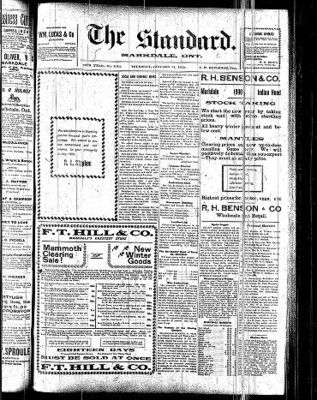 Markdale Standard (Markdale, Ont.1880), 11 Jan 1900