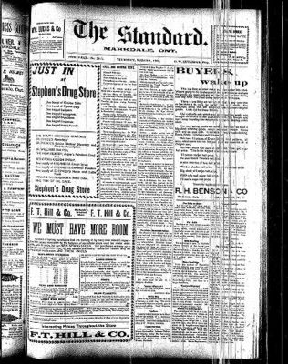 Markdale Standard (Markdale, Ont.1880), 1 Mar 1900