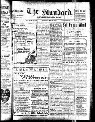 Markdale Standard (Markdale, Ont.1880), 26 Apr 1900