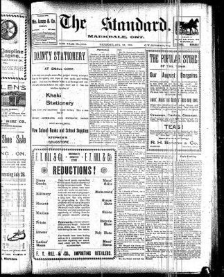 Markdale Standard (Markdale, Ont.1880), 23 Aug 1900