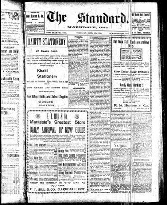 Markdale Standard (Markdale, Ont.1880), 20 Sep 1900