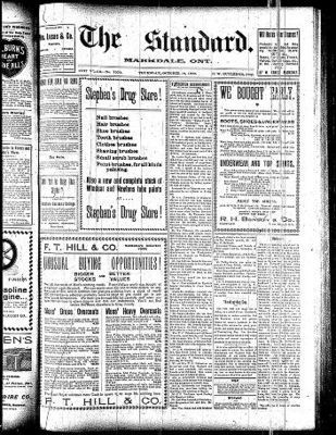 Markdale Standard (Markdale, Ont.1880), 18 Oct 1900