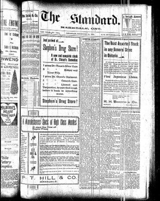 Markdale Standard (Markdale, Ont.1880), 15 Nov 1900