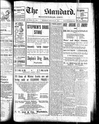 Markdale Standard (Markdale, Ont.1880), 24 Jan 1901