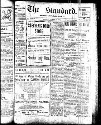 Markdale Standard (Markdale, Ont.1880), 31 Jan 1901