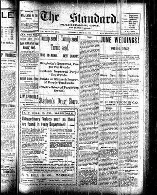 Markdale Standard (Markdale, Ont.1880), 20 Jun 1901