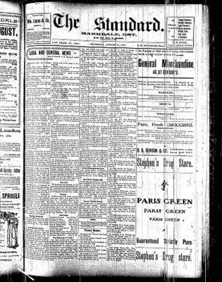 Markdale Standard (Markdale, Ont.1880), 15 Aug 1901