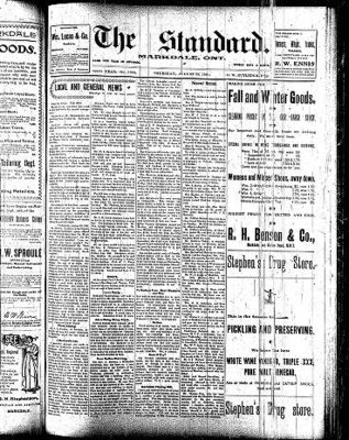 Markdale Standard (Markdale, Ont.1880), 29 Aug 1901