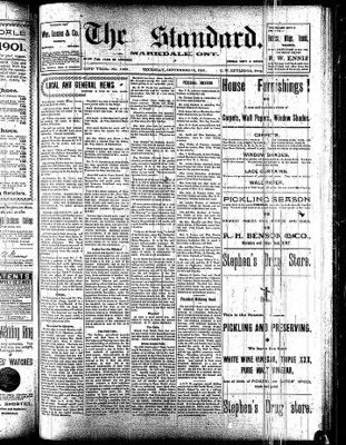 Markdale Standard (Markdale, Ont.1880), 19 Sep 1901