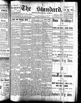 Markdale Standard (Markdale, Ont.1880), 26 Sep 1901