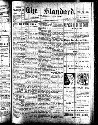 Markdale Standard (Markdale, Ont.1880), 3 Oct 1901